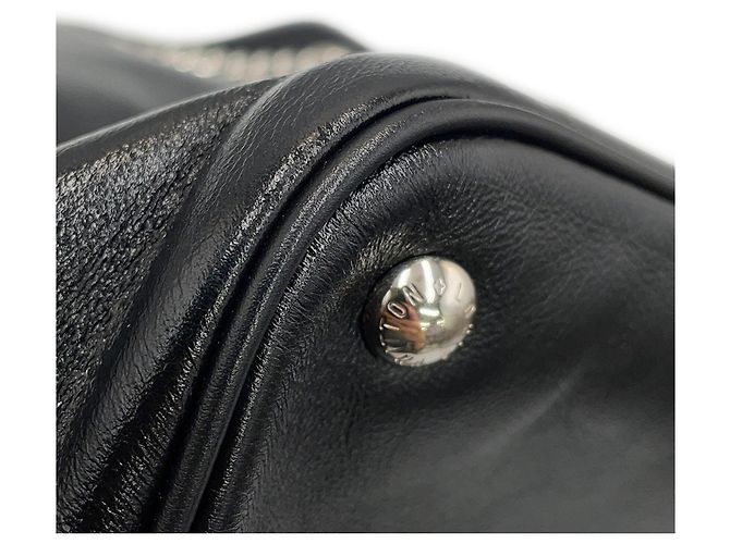 Bolso Louis Vuitton de lambskin negro - vista 8