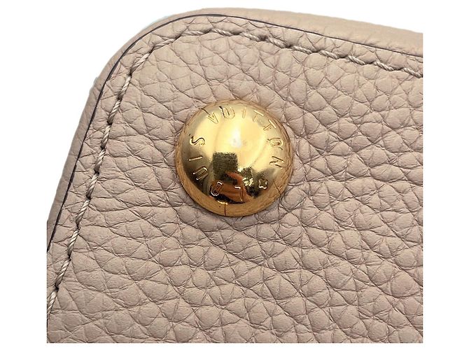 Borsa Louis Vuitton Capucines BB Beige - vista 10