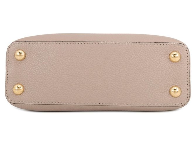 Borsa Louis Vuitton Capucines BB Beige - vista 3
