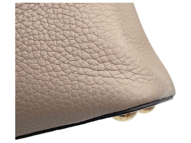 Borsa Louis Vuitton Capucines BB Beige - vista 7