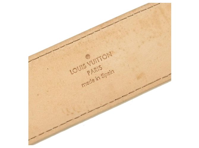 Louis Vuitton Solo Belt Damier Ebene White - view 5