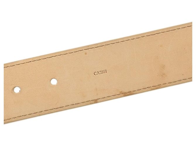 Louis Vuitton Solo Belt Damier Ebene White - view 7