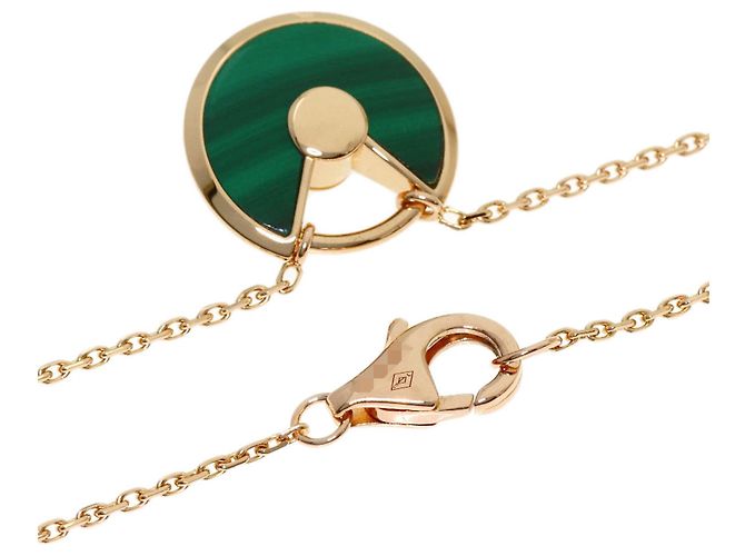 Collana Cartier Amulette Malachite e Diamanti - vista 2