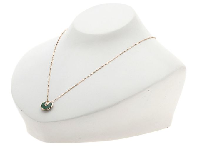 Collana Cartier Amulette Malachite e Diamanti - vista 4