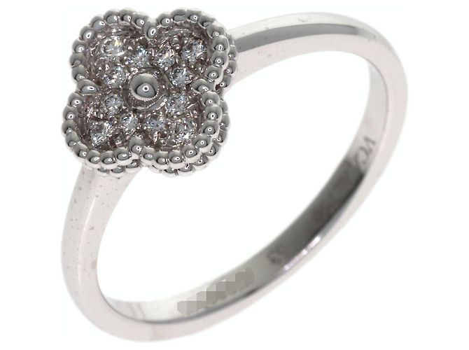 Anello Sweet Alhambra Diamanti Van Cleef & Arpels - vista 2