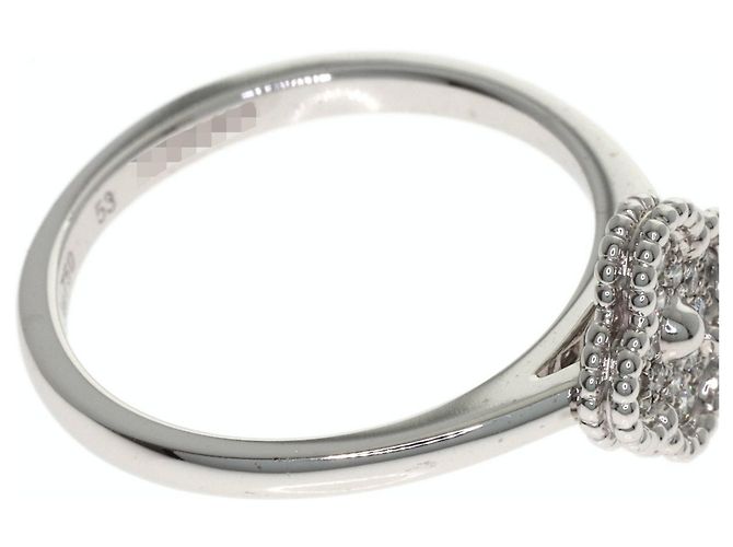 Anello Sweet Alhambra Diamanti Van Cleef & Arpels - vista 9