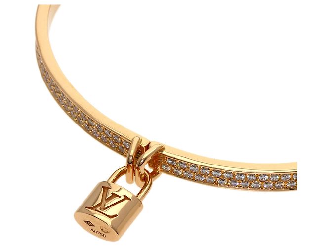 Pulseira com pingentes Louis Vuitton em ouro rosa 18K - vista 3