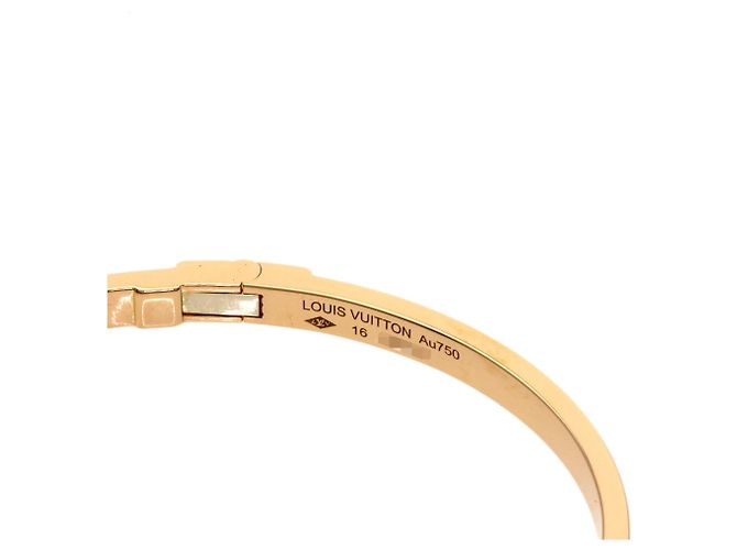 Pulseira com pingentes Louis Vuitton em ouro rosa 18K - vista 5