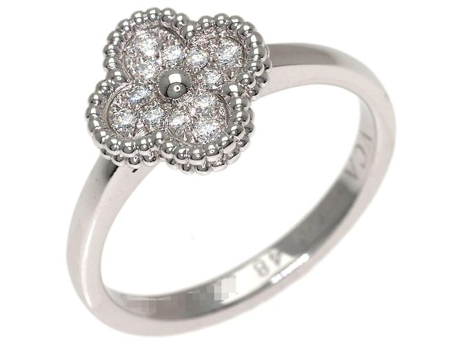 Anillo Sweet Alhambra Diamantes Van Cleef & Arpels - vista 2