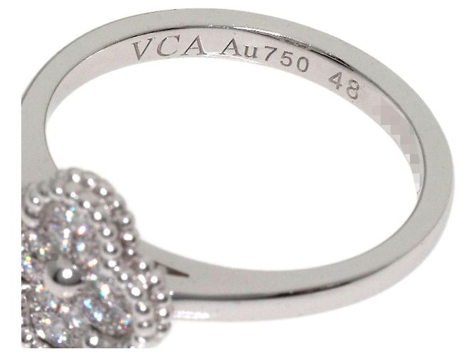 Anillo Sweet Alhambra Diamantes Van Cleef & Arpels - vista 5