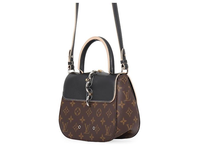 Sac à main Louis Vuitton Monogram Chain It PM Noir - vue 2