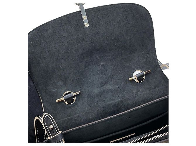 Sac à main Louis Vuitton Monogram Chain It PM Noir - vue 7