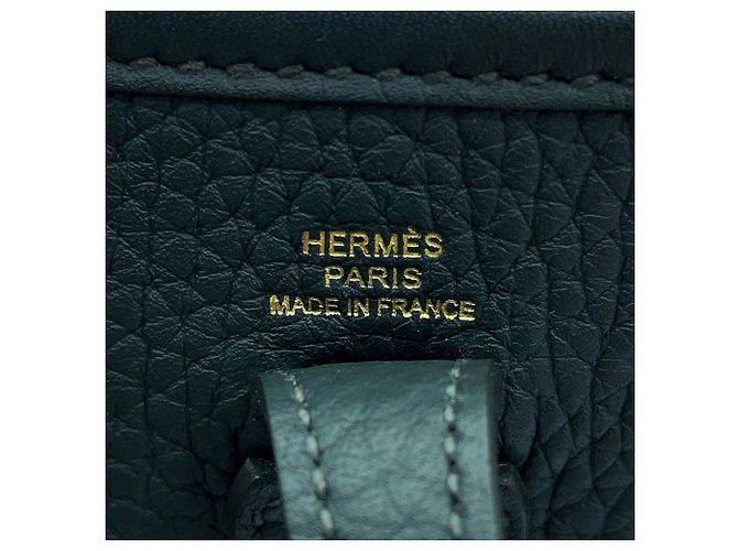 Hermès Sac à épaule Hermes Evelyne TPM Vert clair - vue 12
