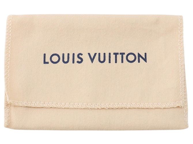 Louis Vuitton Monogram Eclipse Business Card Case Braun Türkis - Ansicht 8