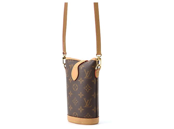Bolso de hombro Fold Me Monogram Louis Vuitton Castaño - vista 2