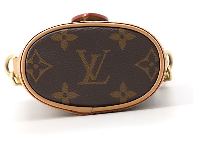 Bolso de hombro Fold Me Monogram Louis Vuitton Castaño - vista 3