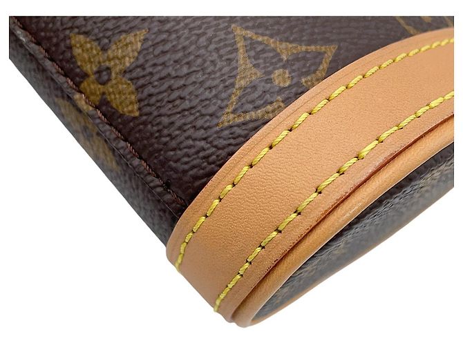 Bolso de hombro Fold Me Monogram Louis Vuitton Castaño - vista 6