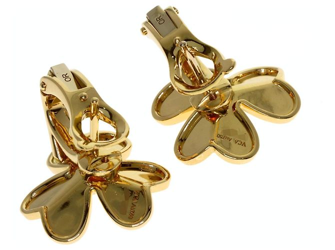 Pendientes Frivole Small Diamantes Van Cleef & Arpels - vista 2