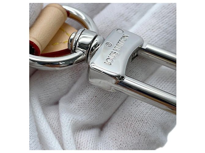 Sac Cabas Louis Vuitton Monogram Mirror Sac Plat Argenté - vue 14