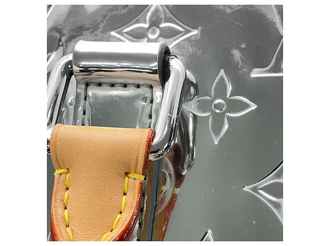 Sac Cabas Louis Vuitton Monogram Mirror Sac Plat Argenté - vue 15