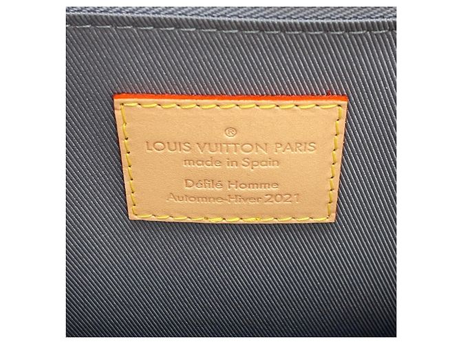 Sac Cabas Louis Vuitton Monogram Mirror Sac Plat Argenté - vue 18