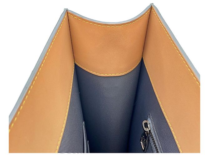 Sac Cabas Louis Vuitton Monogram Mirror Sac Plat Argenté - vue 8