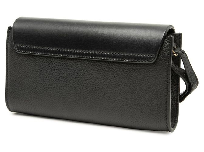 Borsa a tracolla Chloé Faye Nero - vista 2