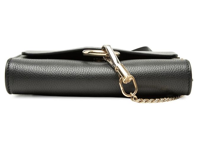 Borsa a tracolla Chloé Faye Nero - vista 3