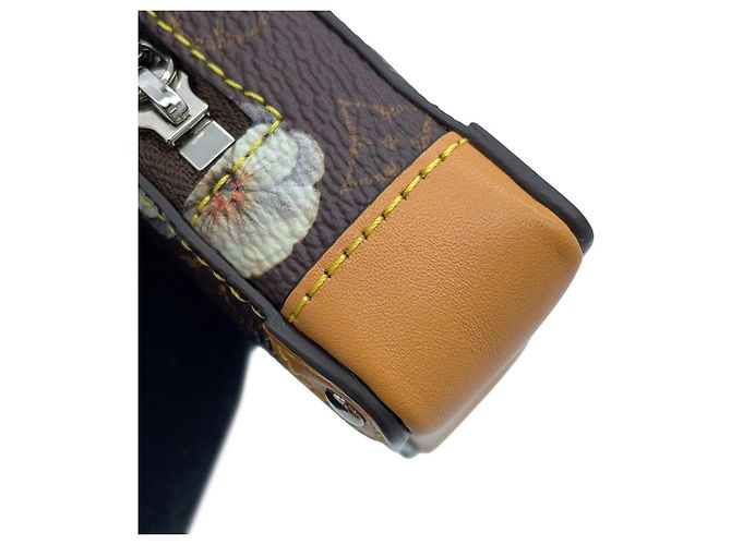Charm per borsa Louis Vuitton Monogram Flower Marrone Multicolore - vista 6