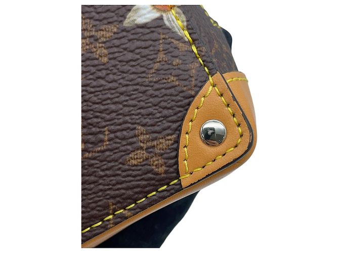 Charm per borsa Louis Vuitton Monogram Flower Marrone Multicolore - vista 8