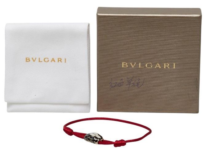 Bulgari Pulsera Bvlgari Serpenti Forever Charm Roja - vista 6
