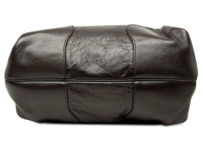 Céline Bolsa de mão/Bolsa de ombro Celine em couro marrom - vista 3