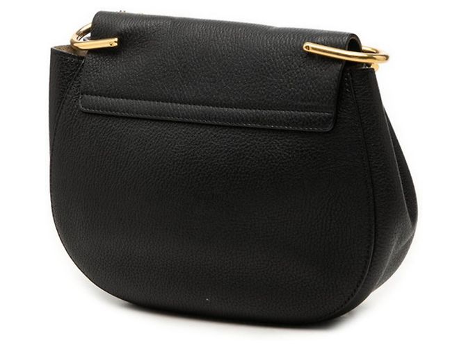 Borsa a tracolla con catena Chloé Drew Nero - vista 2