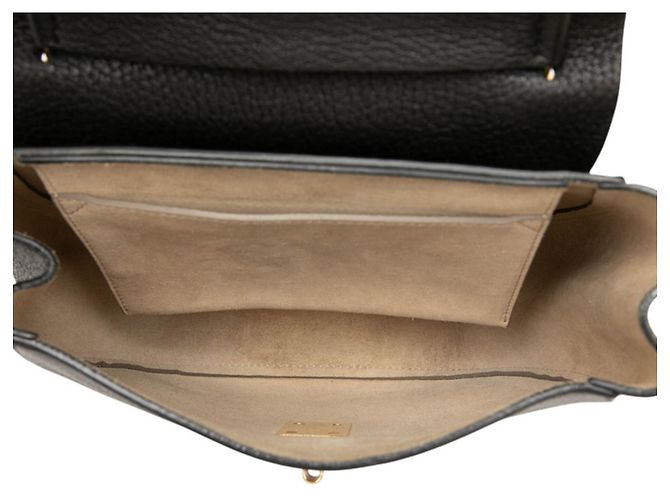 Borsa a tracolla con catena Chloé Drew Nero - vista 4