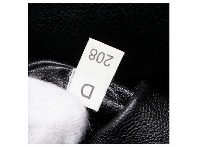 Saffiano Sac à main Prada avec plaque logo Triangle Noir - vue 11