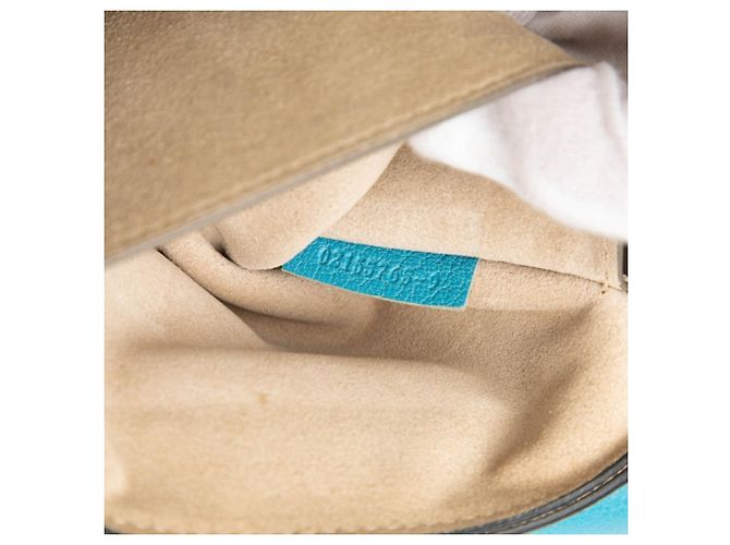 Borsa a tracolla Chloé Drew Chain Blu D'oro - vista 6