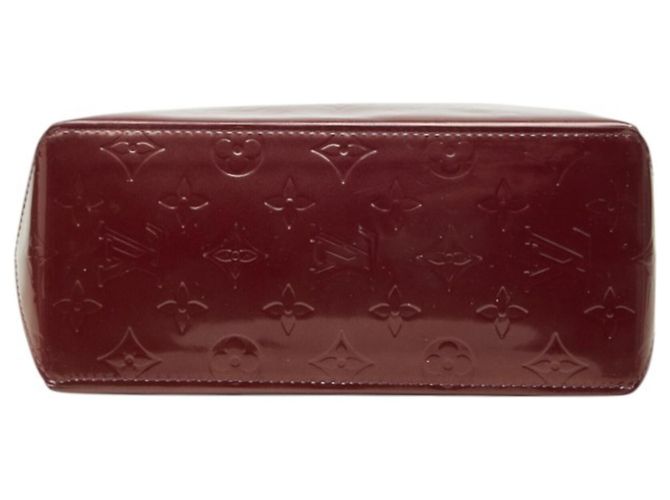 Borsa Louis Vuitton Monogram Vernis Lead PM Bordò Porpora - vista 3