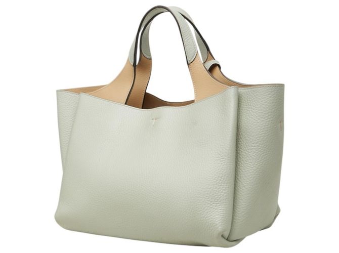 Tod's Handtasche aus hellgrünem Leder - Ansicht 2