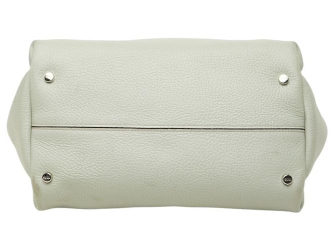 Tod's Handtasche aus hellgrünem Leder - Ansicht 3
