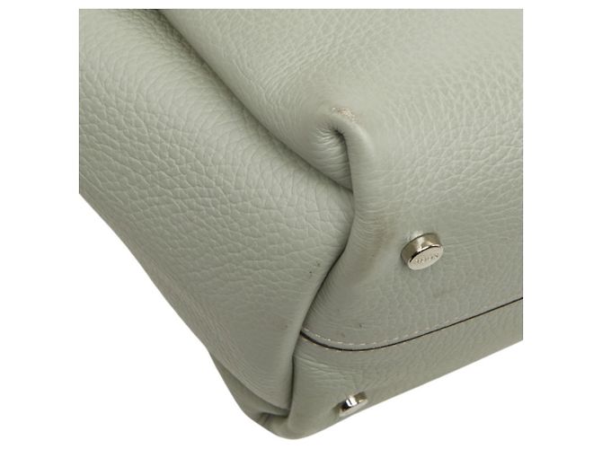 Tod's Handtasche aus hellgrünem Leder - Ansicht 7