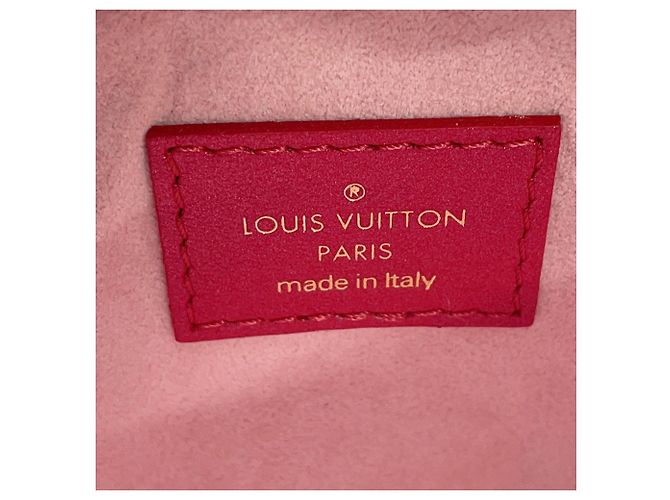 Borsa a tracolla Louis Vuitton Monogram Chain Rosa - vista 10