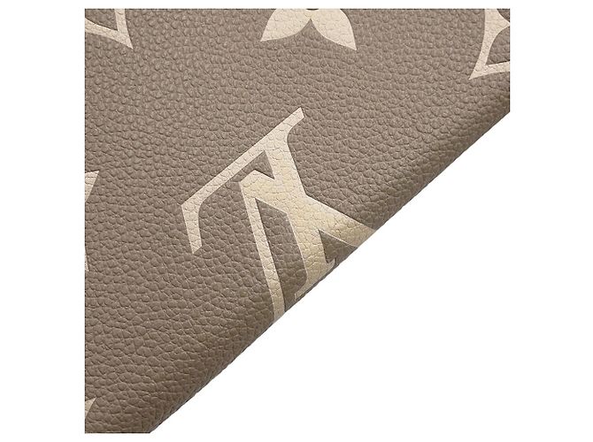 Sarah Cartera Larga Louis Vuitton Monogram Empreinte Gris - vista 6