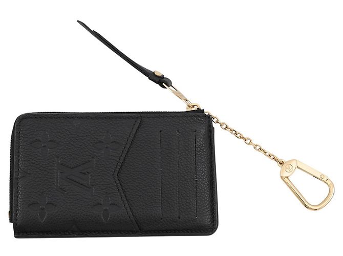 Louis Vuitton Monogram Empreinte Coin Purse Black - view 3