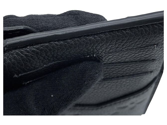 Louis Vuitton Monogram Empreinte Coin Purse Black - view 5