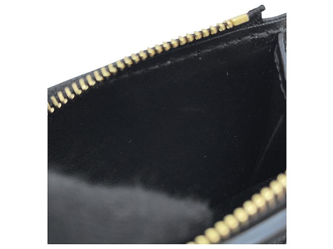 Louis Vuitton Monogram Empreinte Tri-fold Geldbörse Schwarz - Ansicht 11