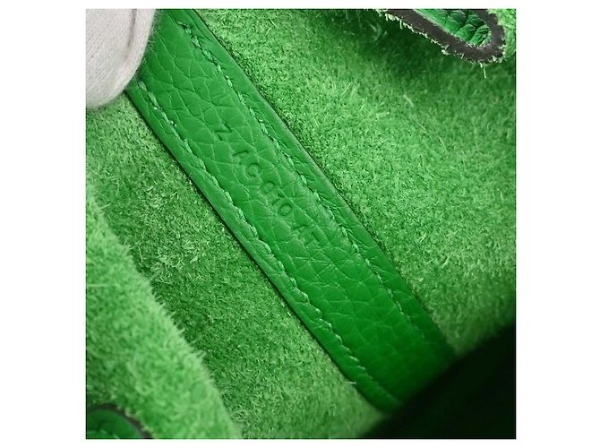 Hermès Hermes Picotin Lock Clemence MM Verde - vista 5