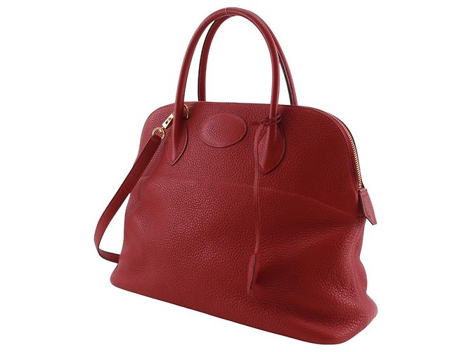 Hermès Hermes Bolide Clemence 35 Rouge - vue 2