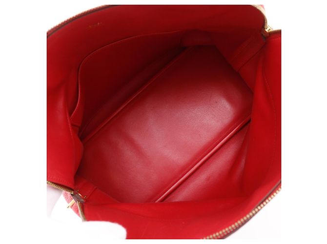 Hermès Hermes Bolide Clemence 35 Rouge - vue 4