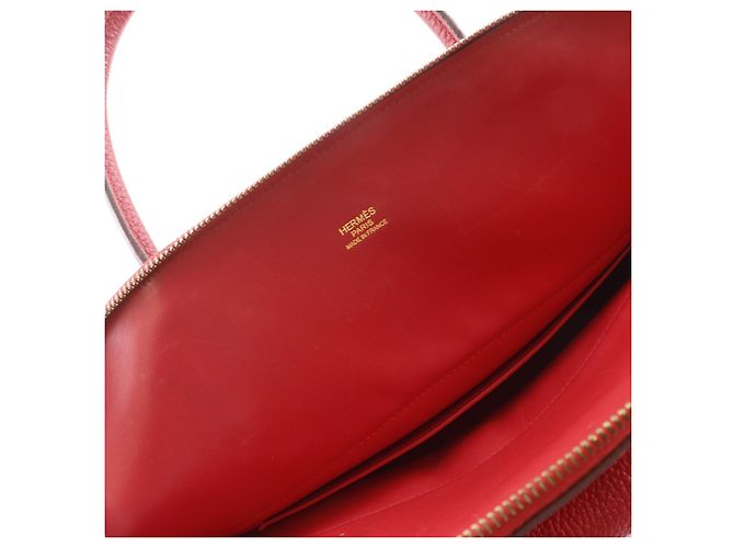 Hermès Hermes Bolide Clemence 35 Rouge - vue 5