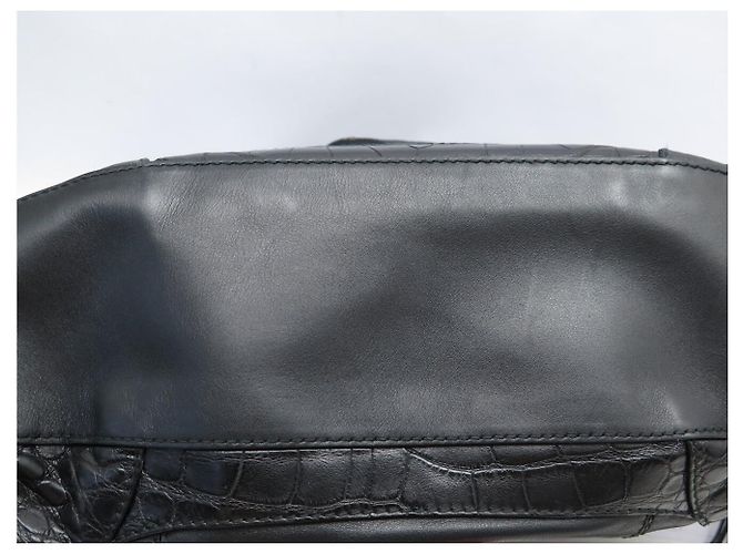 NUOVA BORSA A TRACCOLLA LANCEL LES LIONNES IN PELLE EFFETTO COCCO NERA Nero - vista 13